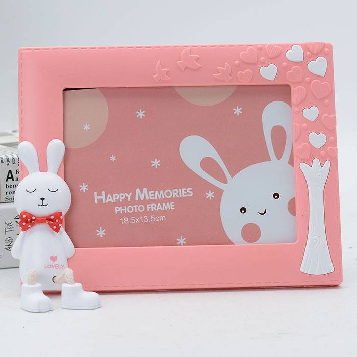 Rabbit Theme Photo Frame – Perfect for Kids’ Return Gifts & Gifting