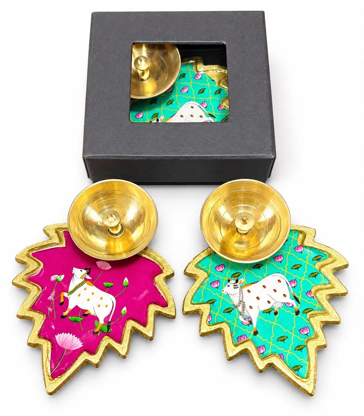 Pichwai diya gift pack for Diwali
