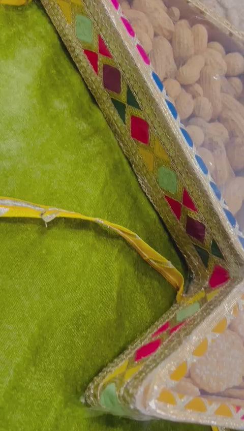 Lohri Celebration Hamper in Kite-Shaped Decorated Gift Basket with Traditional Treats