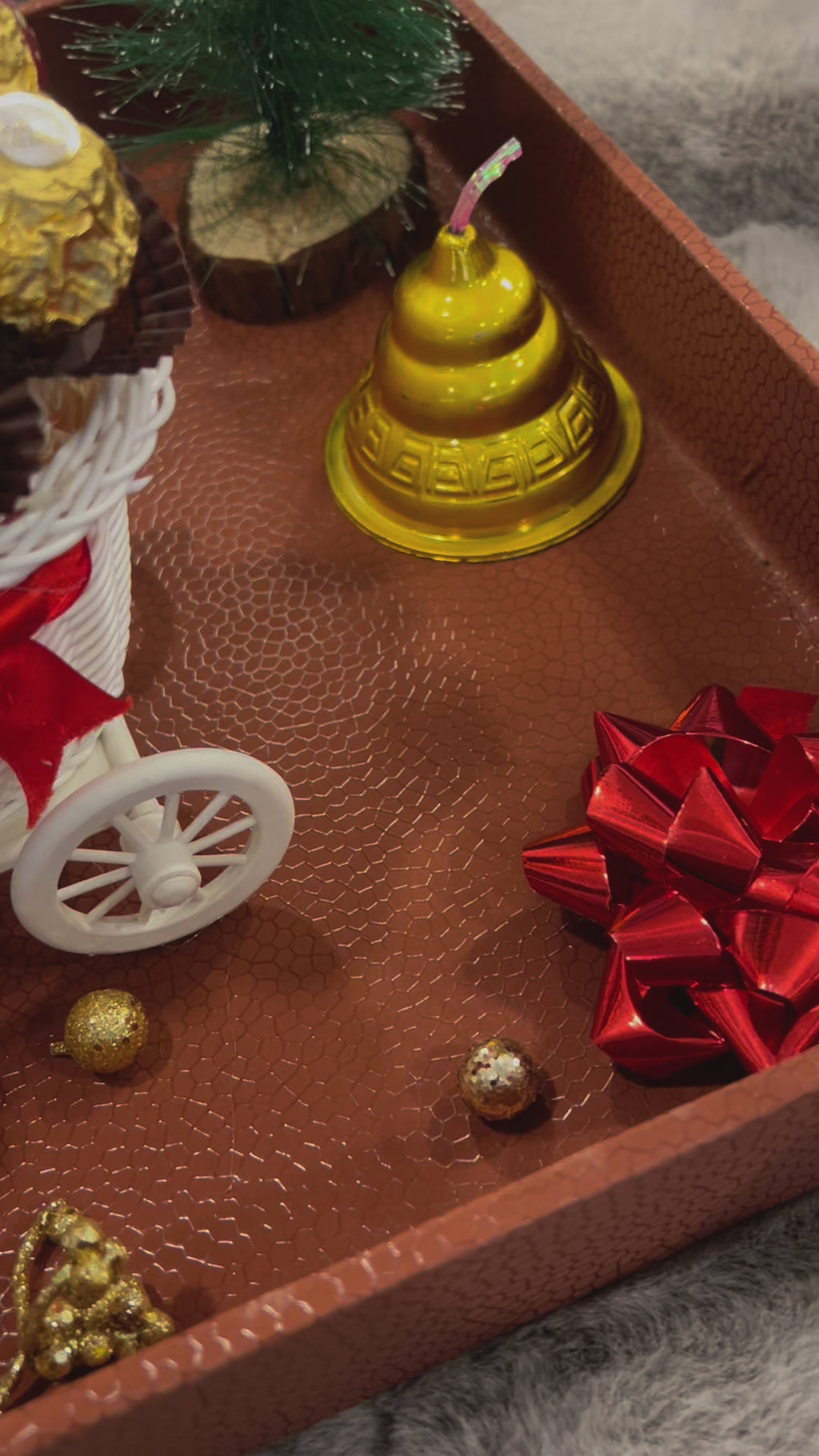 Festive Christmas Hamper – Santa-Themed Cycle with Ferrero Rocher