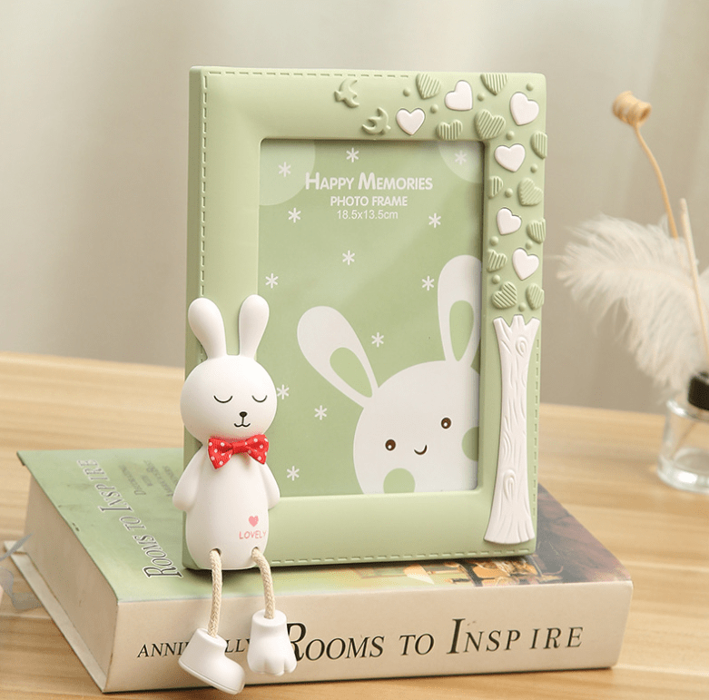 Rabbit Theme Photo Frame – Perfect for Kids’ Return Gifts & Gifting