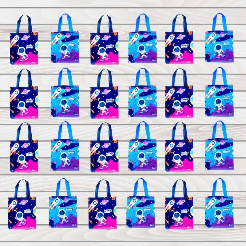 Multi-Purpose Reusable Hand Carry Bag – Dino, Mermaid, Unicorn, Space-Themed Gifting Bags for Kids’ Return Gifts
