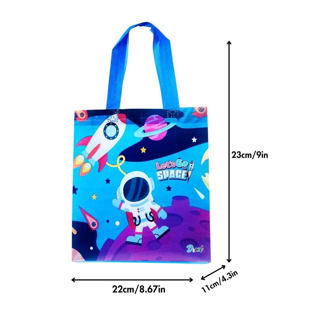 Multi-Purpose Reusable Hand Carry Bag – Dino, Mermaid, Unicorn, Space-Themed Gifting Bags for Kids’ Return Gifts