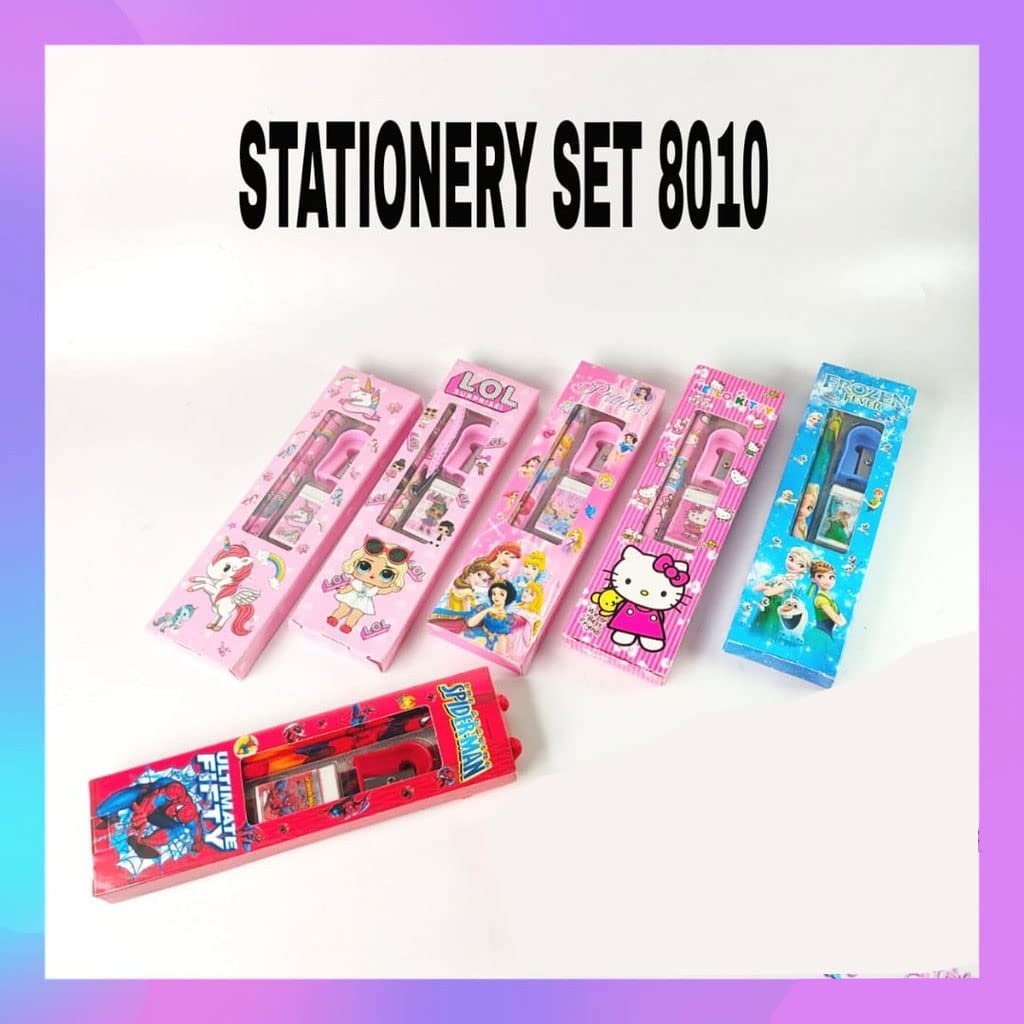 Stationery Gift Set for Kids – Fun & Educational Mix Designer Set | Perfect Birthday Return Gift