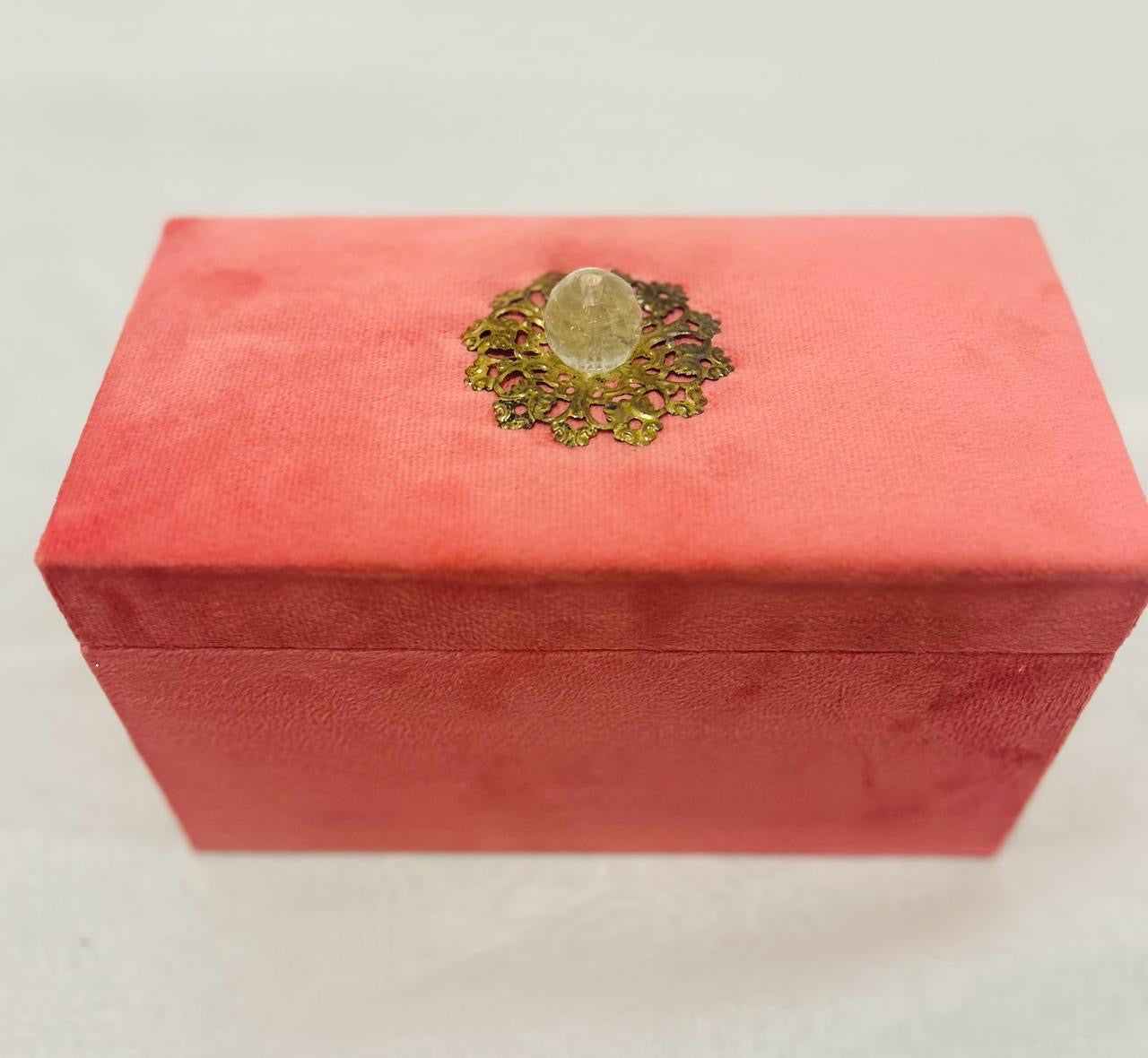 Velvet-covered MDF bangle box by Wrap Shap, perfect for bridal chura, wedding trousseau, bangles, and traditional Indian gifting