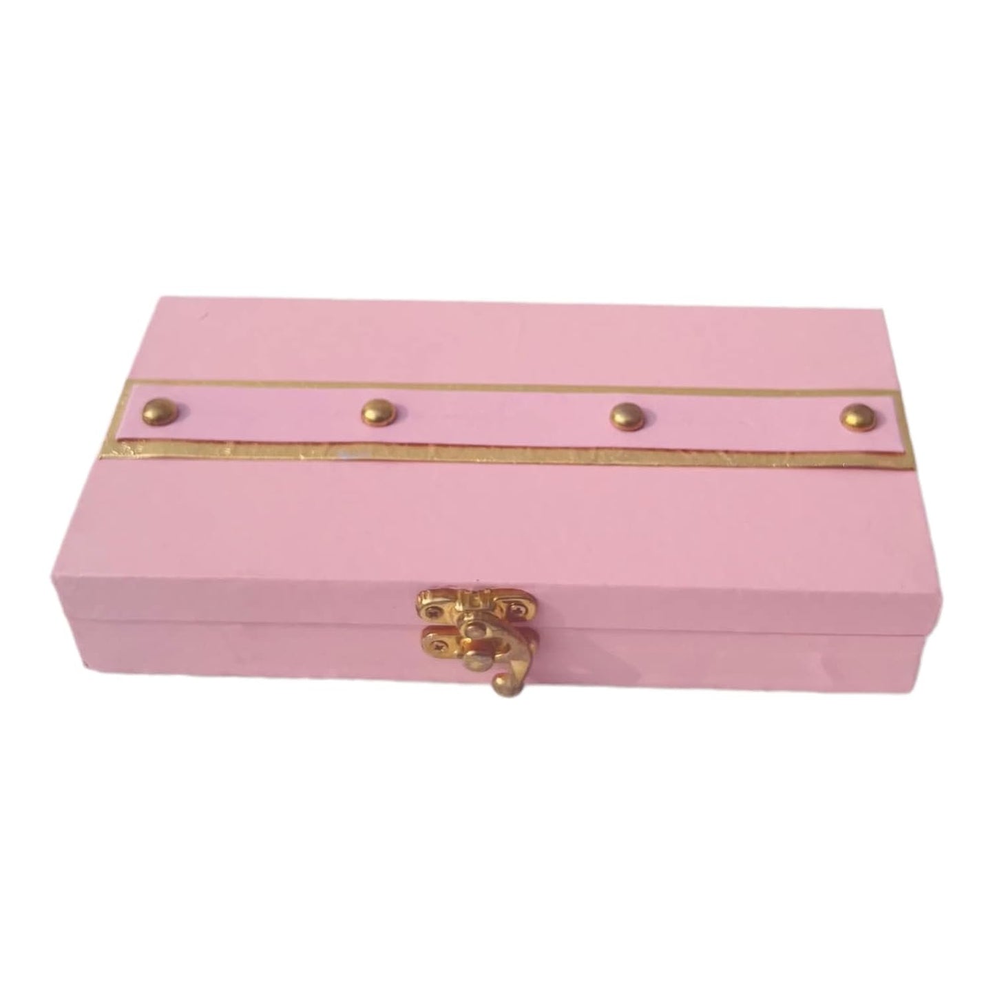 Sophisticated MDF Leatherette Cash & Gaddi Gift Box - Mixed Colors