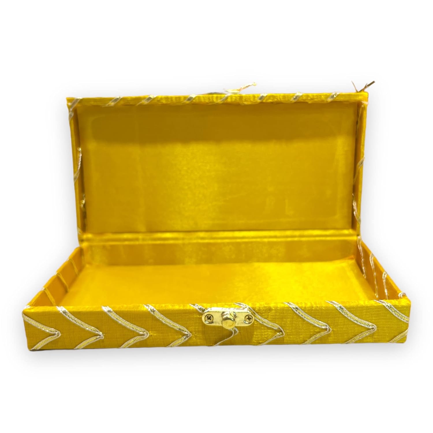 New Leheriya Gota Print Cash or Gaddi Gift Box - Mixed Colors