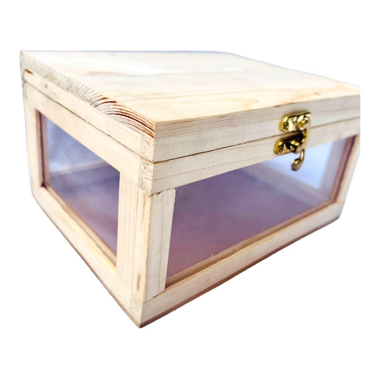 Pinewood Acrylic side Gift Box