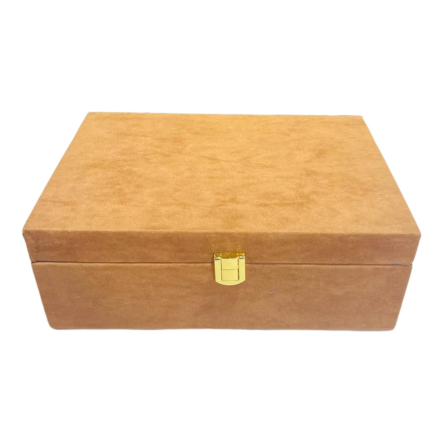 Suede Velvet MDF Empty Gift Box