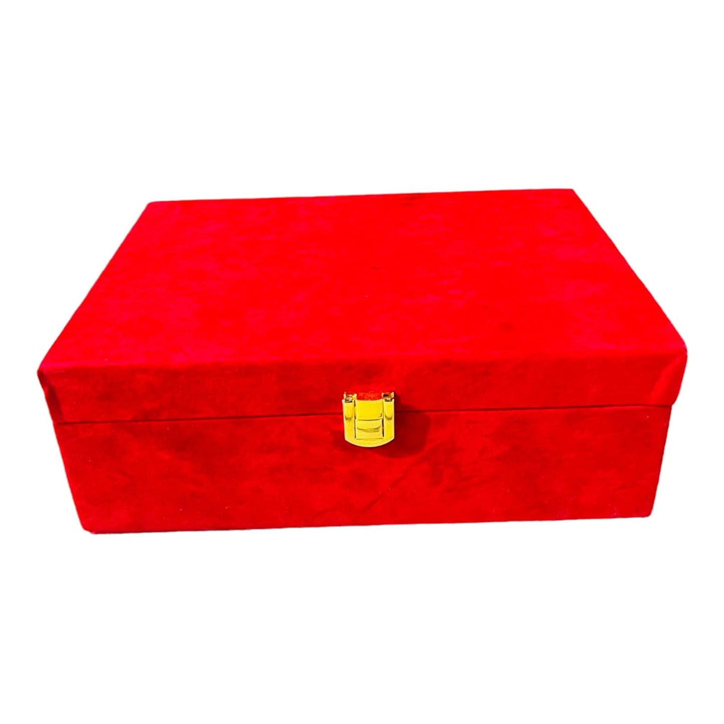 Suede/Velvet Gift Box - Red