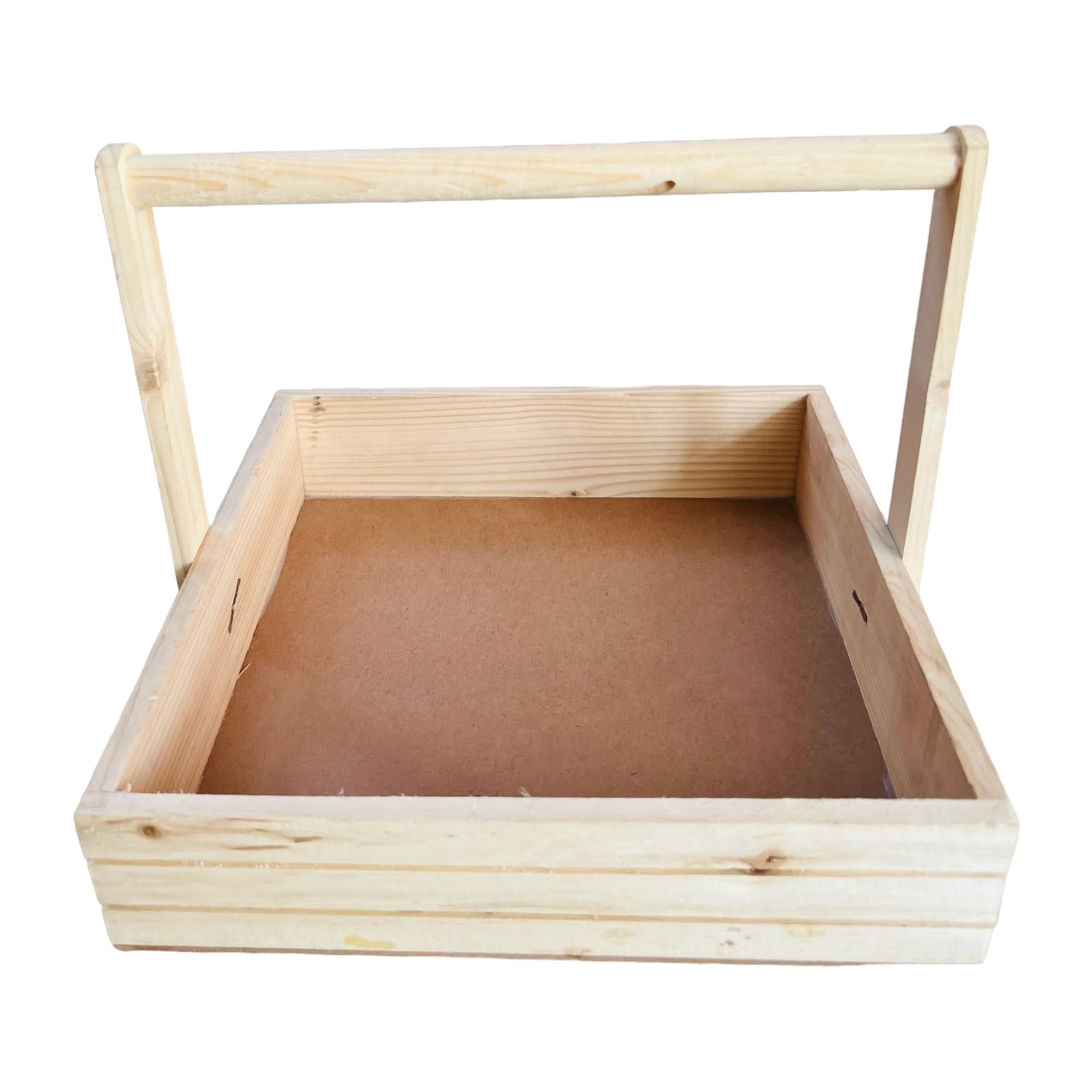 Elegant Pinewood Basket Set - Perfect for Hampers, Gifting, and Festive Occasions