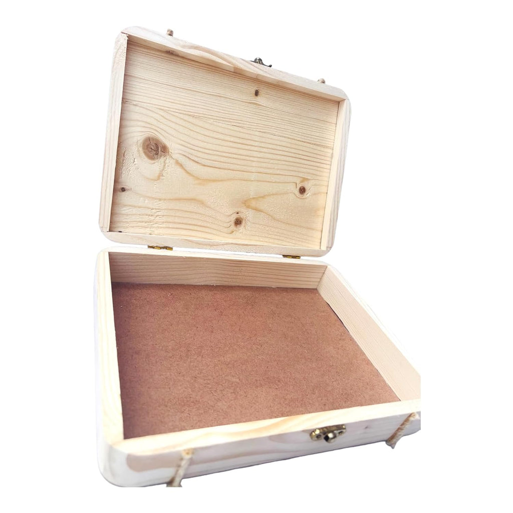 Pinewood Flat Gift Box