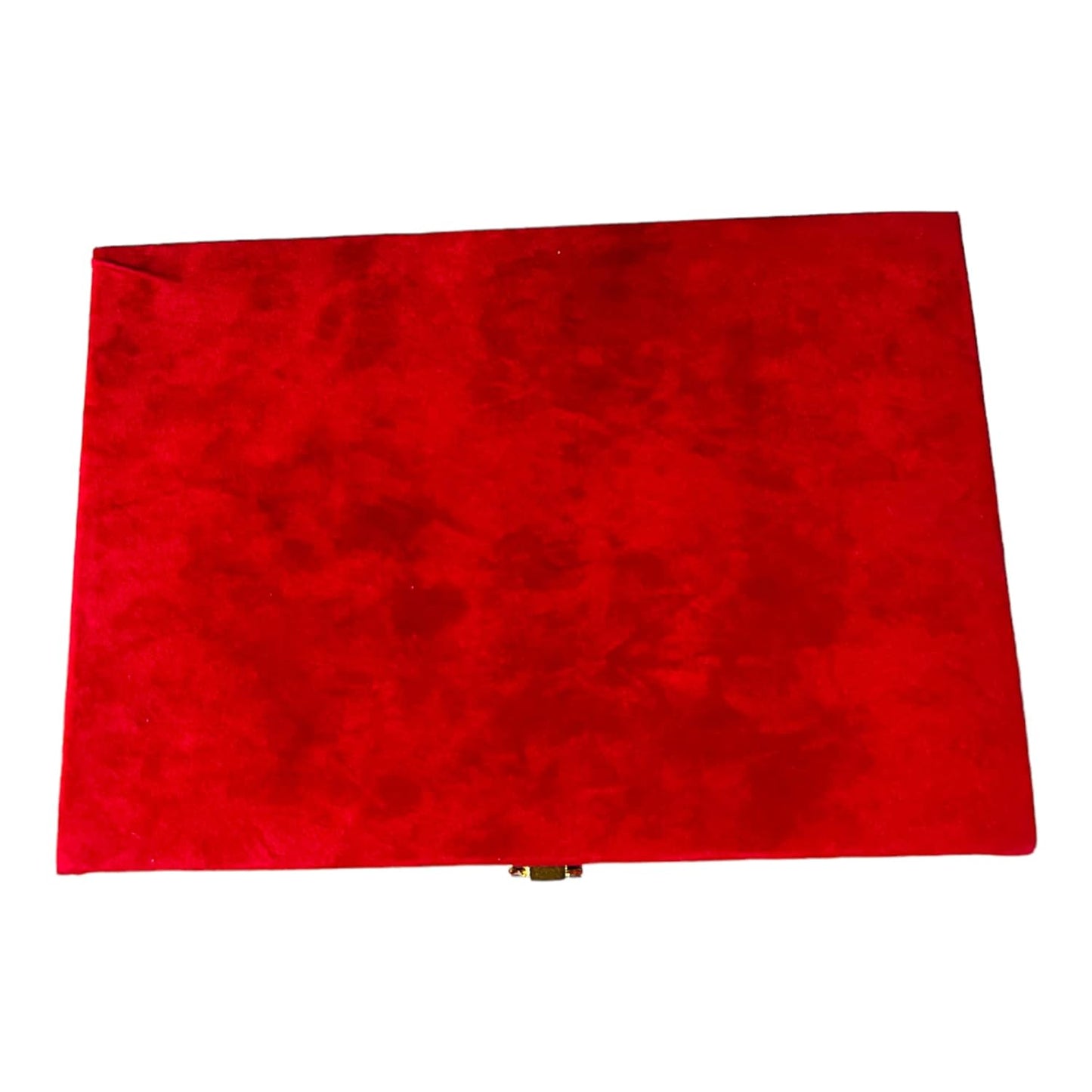 Suede/Velvet Gift Box - Red