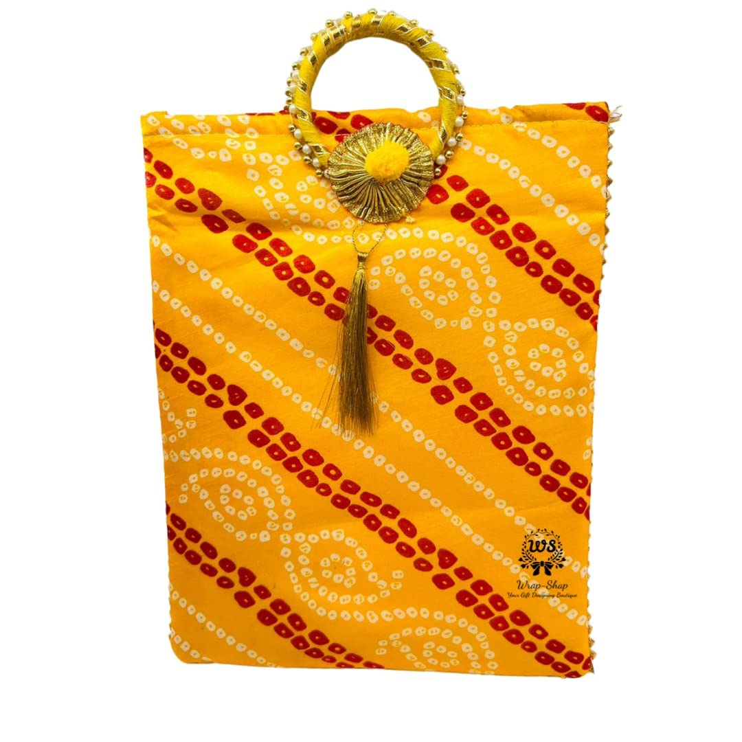 Bandhej Ethnic Potli Handbag