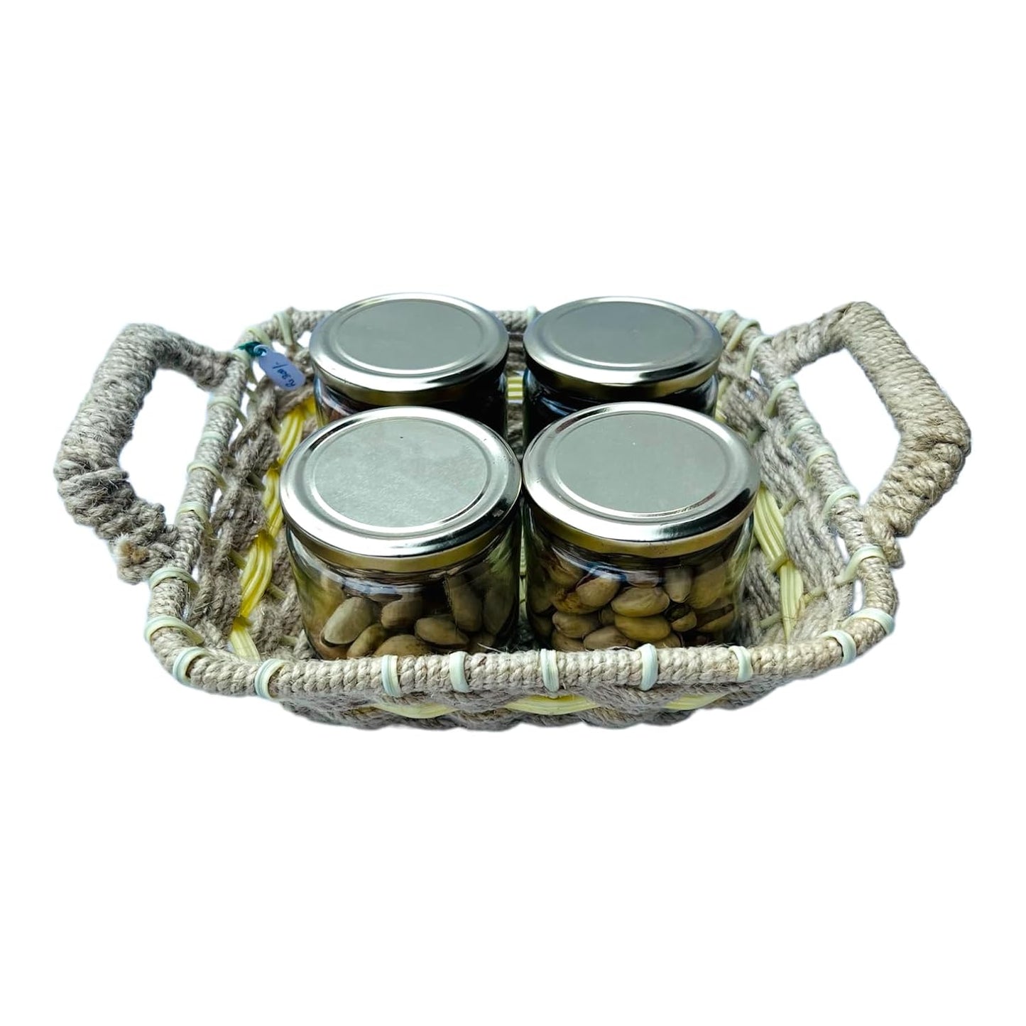 Jute Flat Gifting Basket