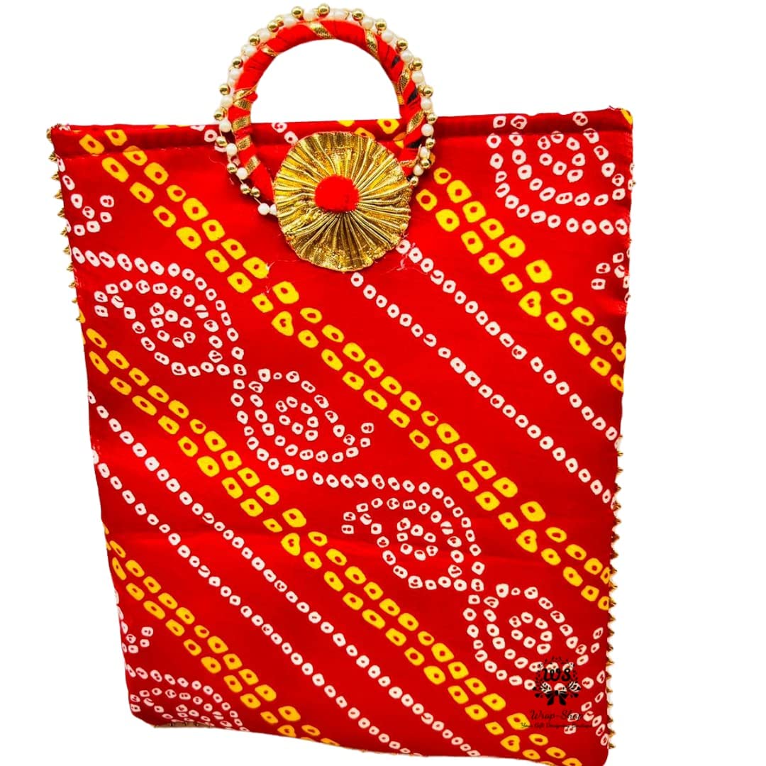 Bandhej Ethnic Potli Handbag