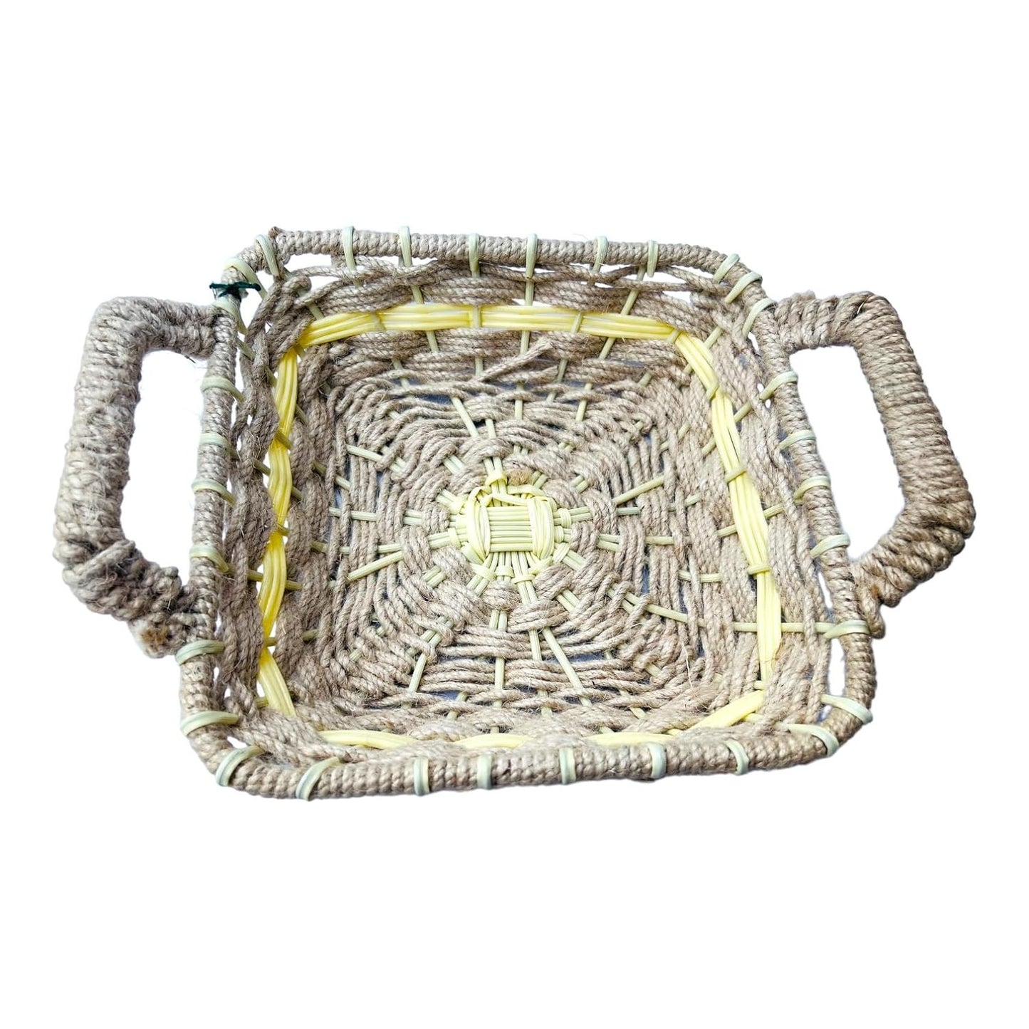 Jute Flat Gifting Basket