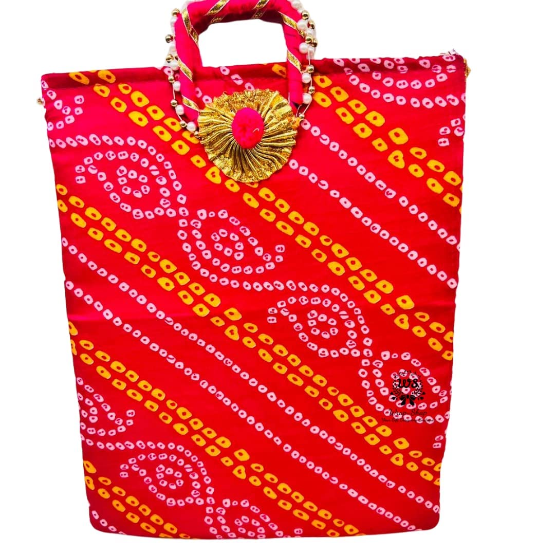 Bandhej Ethnic Potli Handbag