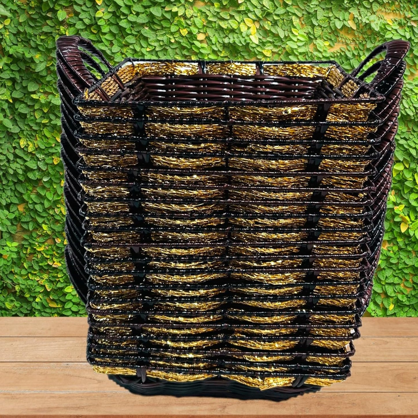 Oval Cane Gift Hamper Basket