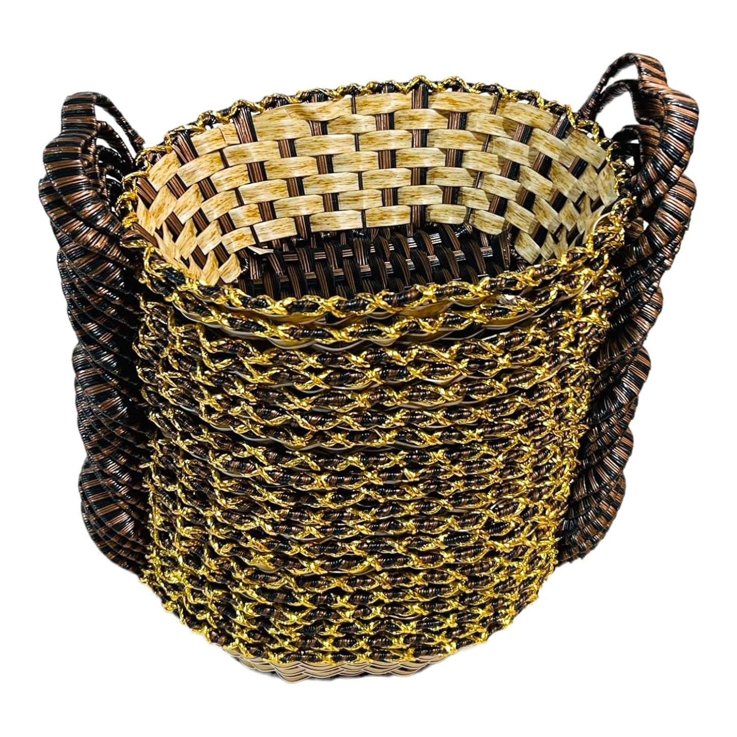 Oval Cane Gift Hamper Basket