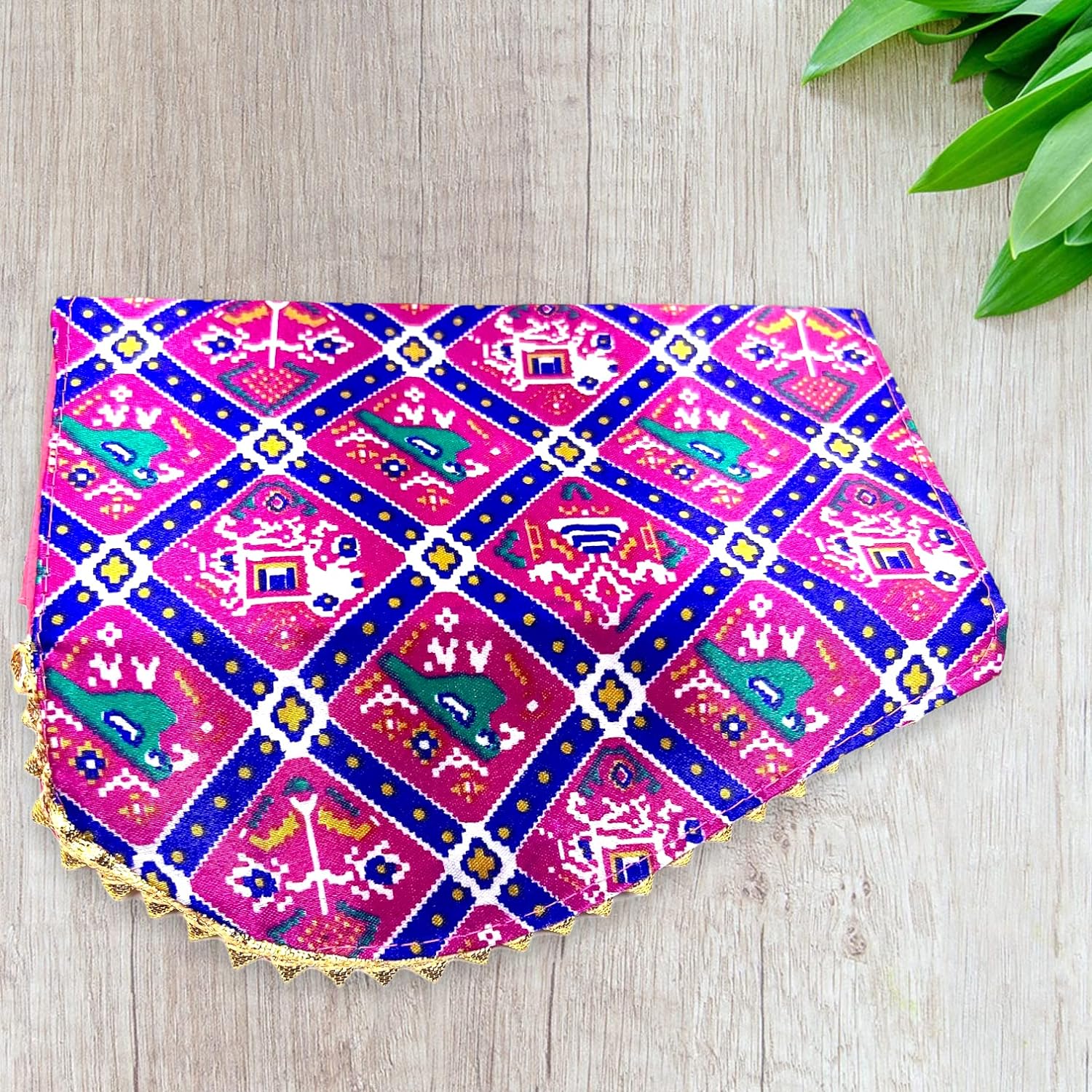 Patola Shagun Envelope – Traditional Money Cash Envelope for Weddings & Festive Gifting