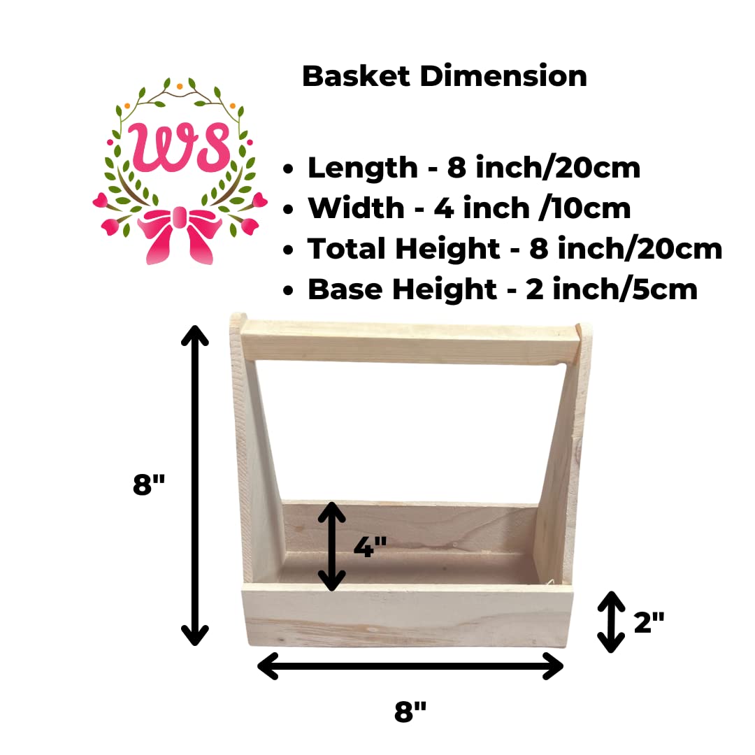 Eco-friendly wooden basket for gourmet gift hampers