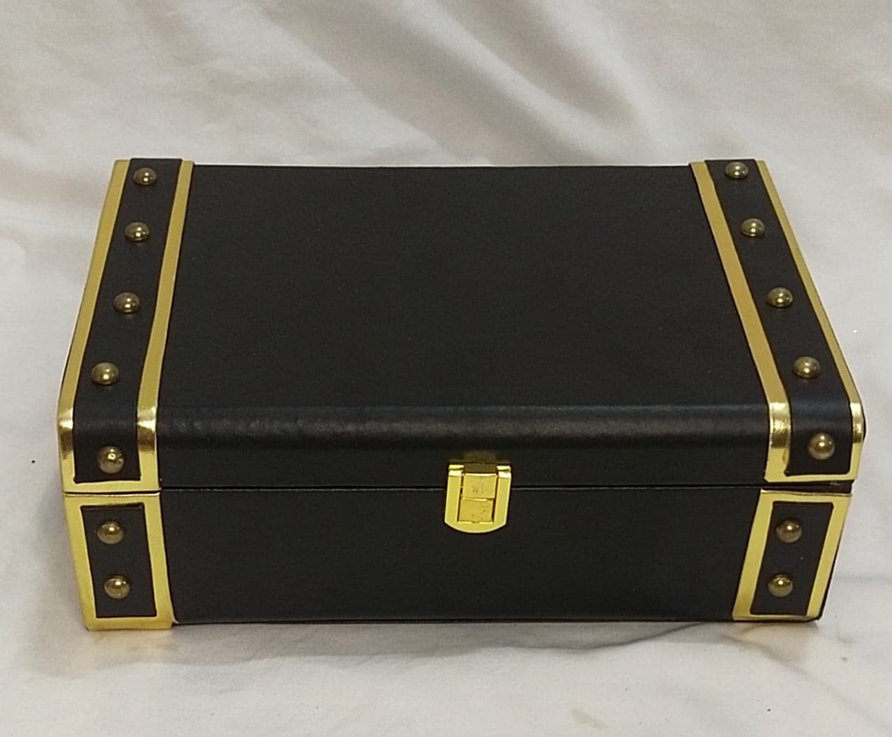 Rectangular rexin gifting trunk box 10x7x3.5 inches in multiple colors for premium gifting