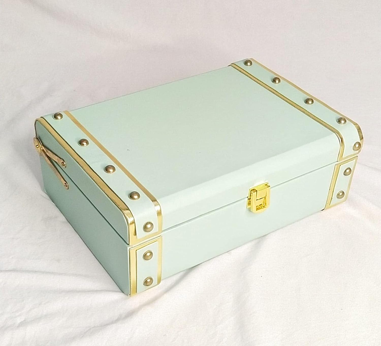 Rectangular rexin gifting trunk box 10x7x3.5 inches in multiple colors for premium gifting