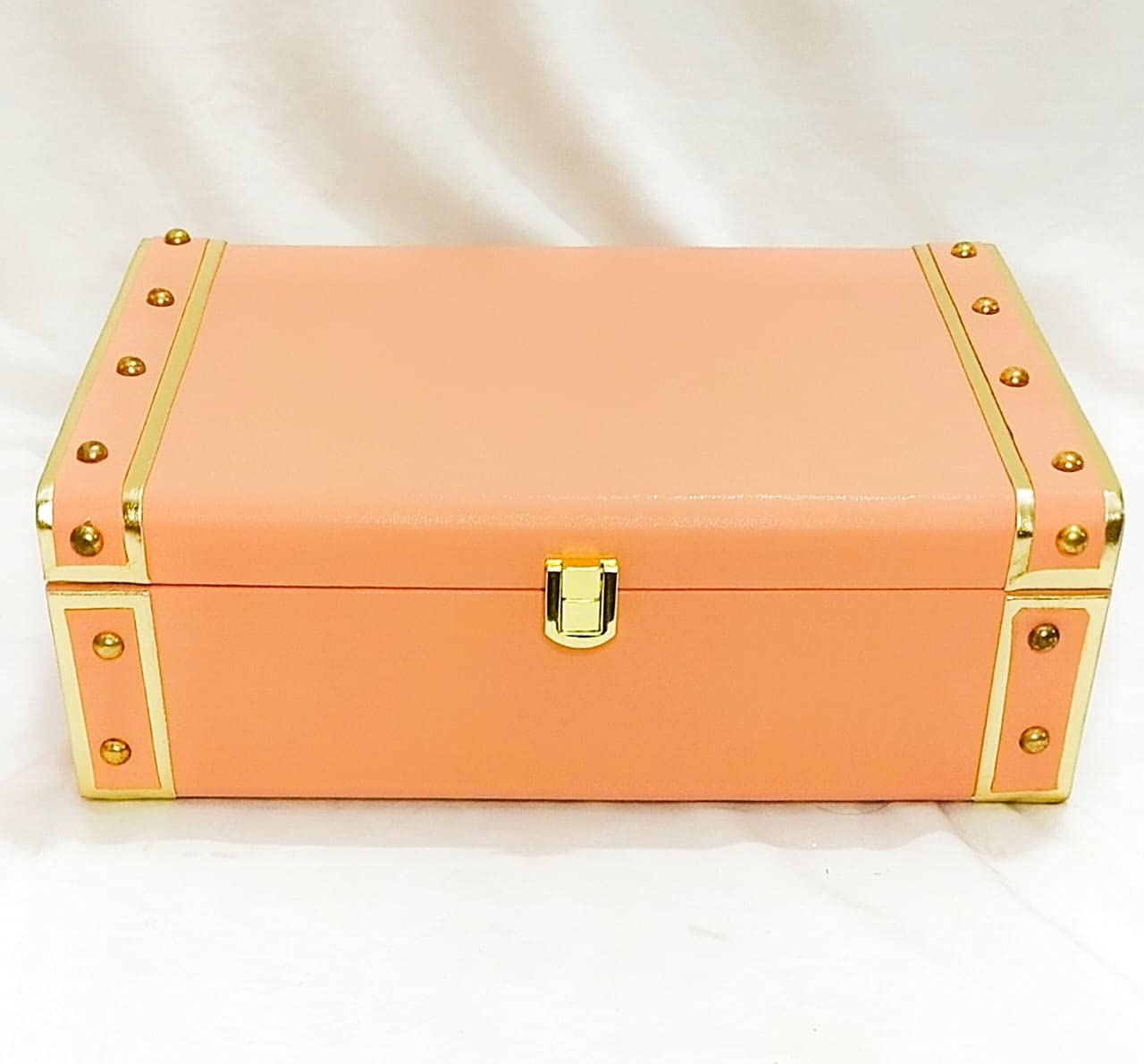 Rectangular rexin gifting trunk box 10x7x3.5 inches in multiple colors for premium gifting